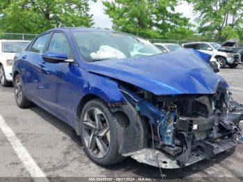  Salvage Hyundai ELANTRA