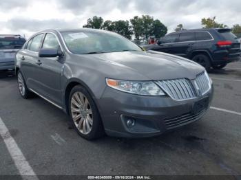  Salvage Lincoln MKS