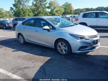  Salvage Chevrolet Cruze