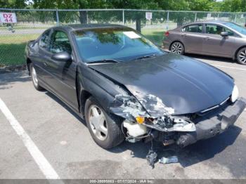  Salvage Chevrolet Monte Carlo