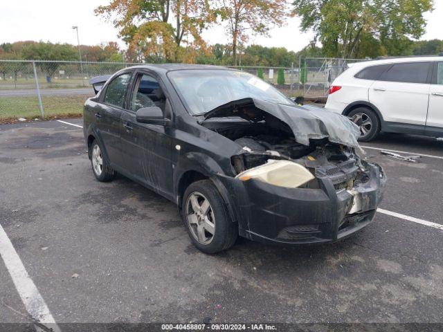  Salvage Chevrolet Aveo