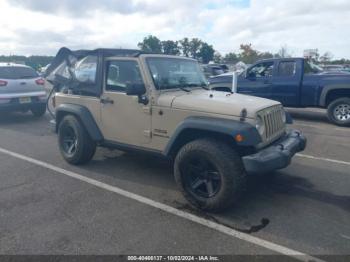  Salvage Jeep Wrangler