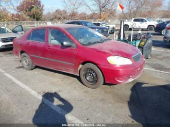  Salvage Toyota Corolla