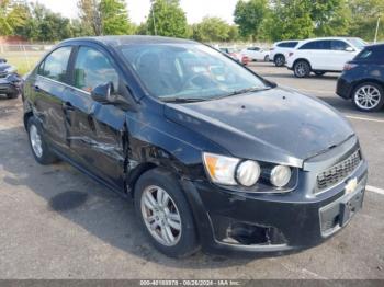  Salvage Chevrolet Sonic