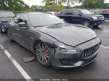  Salvage Maserati Quattroporte