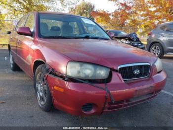  Salvage Hyundai ELANTRA