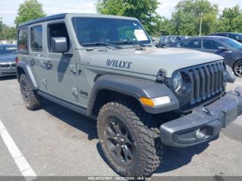  Salvage Jeep Wrangler