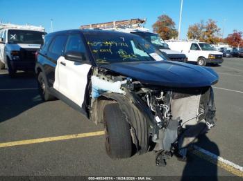  Salvage Ford Police Interceptor Utilit