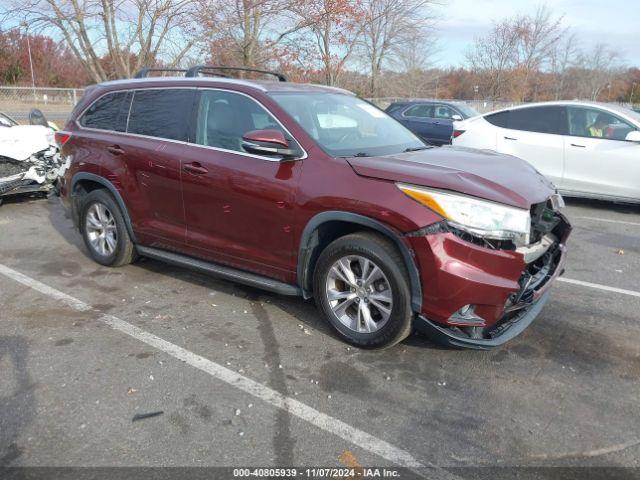  Salvage Toyota Highlander