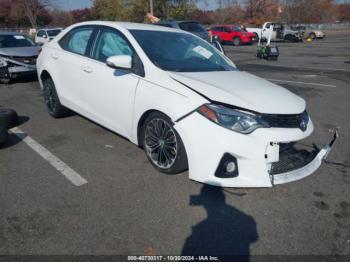  Salvage Toyota Corolla