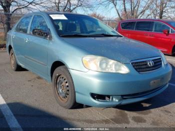  Salvage Toyota Corolla