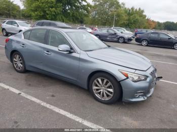  Salvage INFINITI Q50