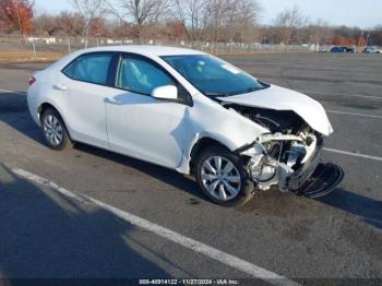  Salvage Toyota Corolla