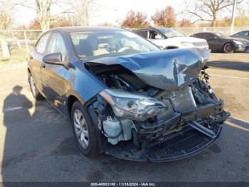  Salvage Toyota Corolla