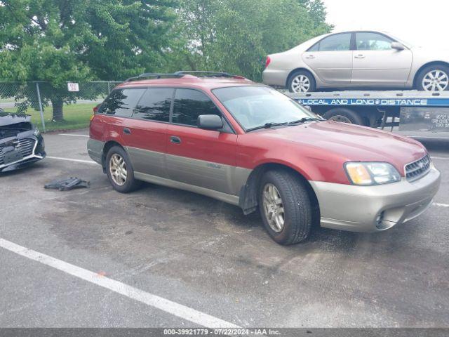  Salvage Subaru Outback