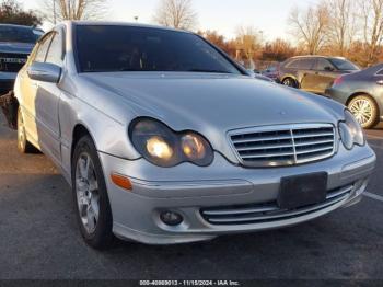  Salvage Mercedes-Benz C-Class