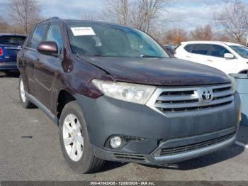  Salvage Toyota Highlander