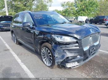  Salvage Lincoln Aviator