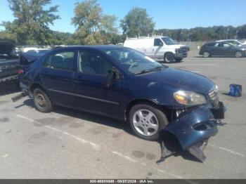  Salvage Toyota Corolla