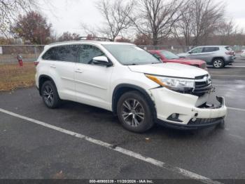  Salvage Toyota Highlander