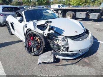  Salvage Porsche 718 Boxster