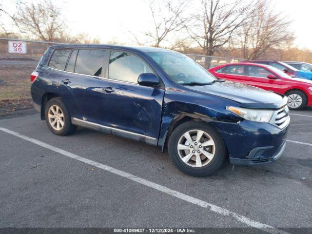  Salvage Toyota Highlander