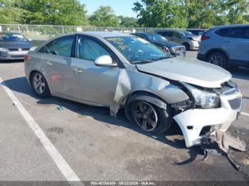  Salvage Chevrolet Cruze