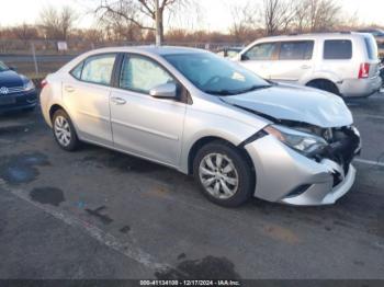  Salvage Toyota Corolla