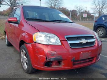  Salvage Chevrolet Aveo