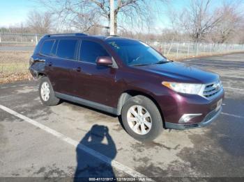  Salvage Toyota Highlander