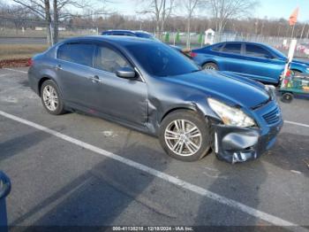  Salvage INFINITI G37