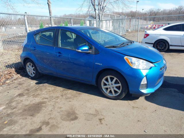  Salvage Toyota Prius c