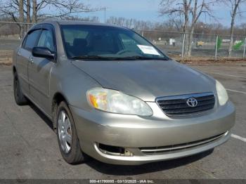  Salvage Toyota Corolla