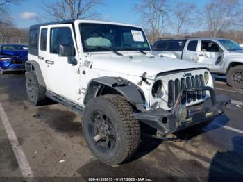  Salvage Jeep Wrangler