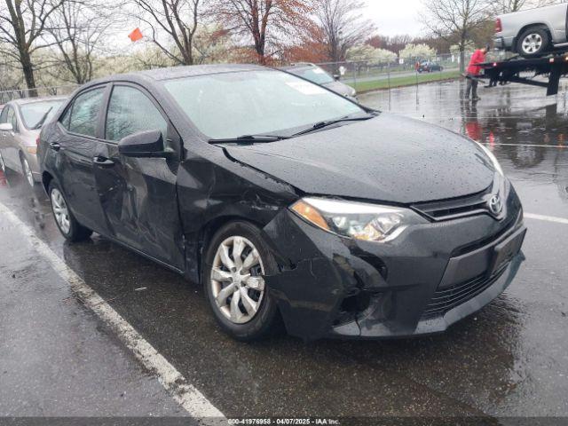  Salvage Toyota Corolla