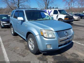  Salvage Mercury Mariner Hybrid