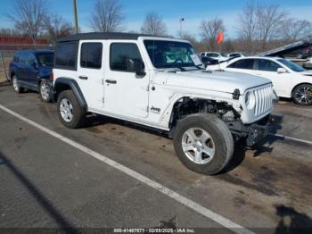  Salvage Jeep Wrangler