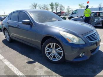  Salvage INFINITI G25x