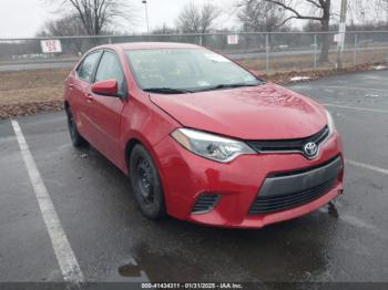  Salvage Toyota Corolla