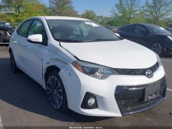  Salvage Toyota Corolla
