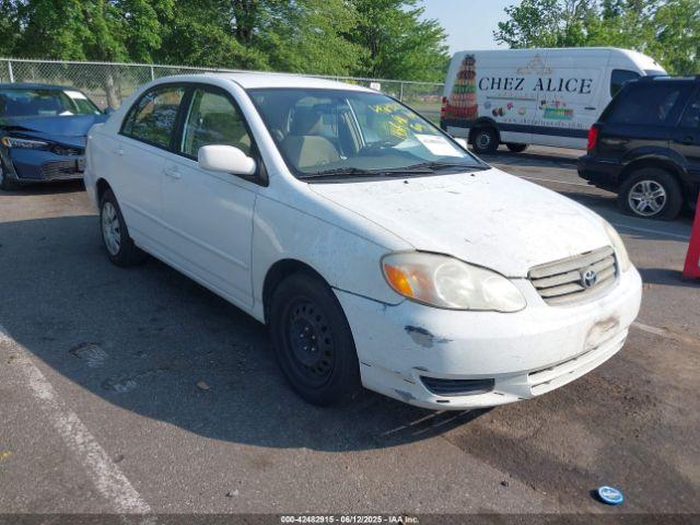  Salvage Toyota Corolla