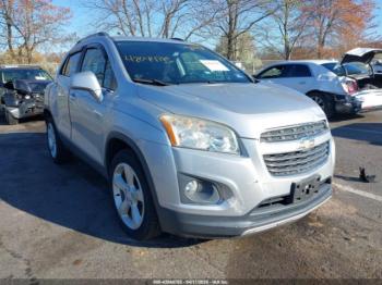 Salvage Chevrolet Trax