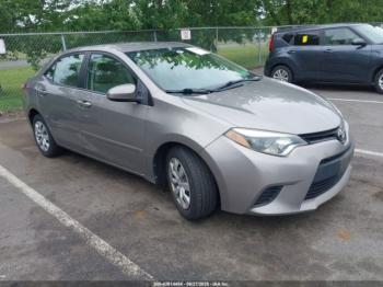  Salvage Toyota Corolla