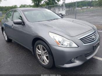  Salvage INFINITI G25x