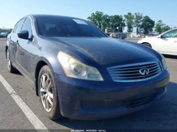  Salvage INFINITI G37x