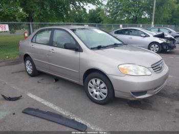  Salvage Toyota Corolla
