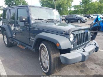  Salvage Jeep Wrangler