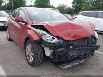  Salvage Hyundai ELANTRA