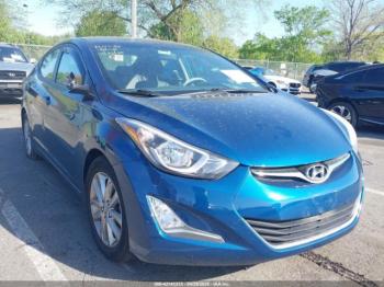  Salvage Hyundai ELANTRA