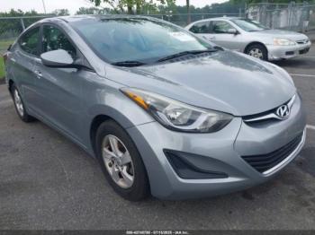  Salvage Hyundai ELANTRA